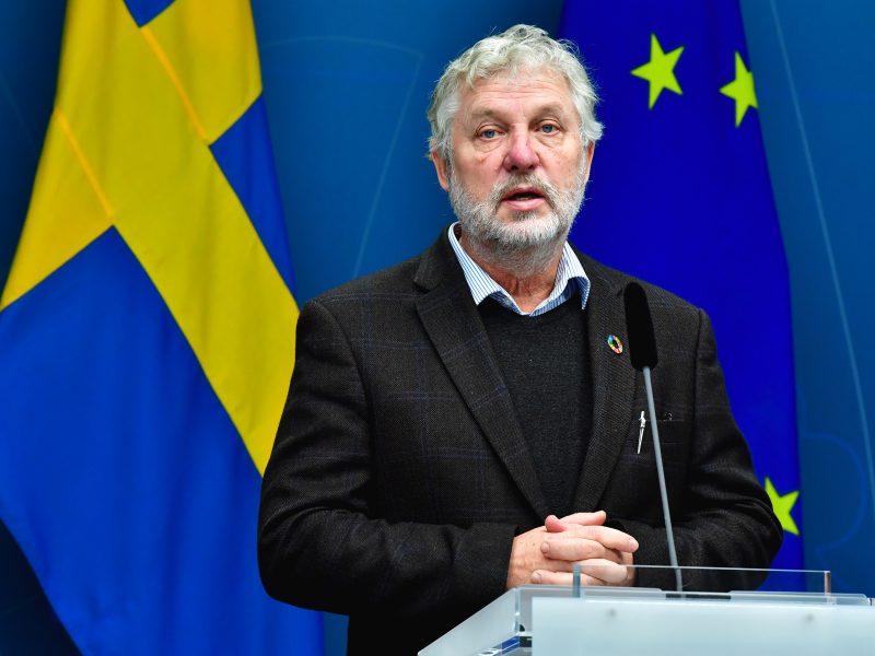 Peter Eriksson, minister för internationellt utvecklingssamarbete (MP) Arkivbild.