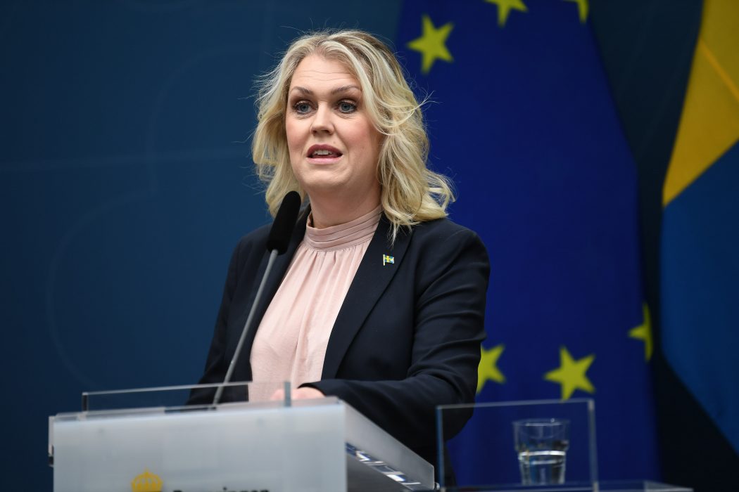 Socialminister Lena Hallengren (S).