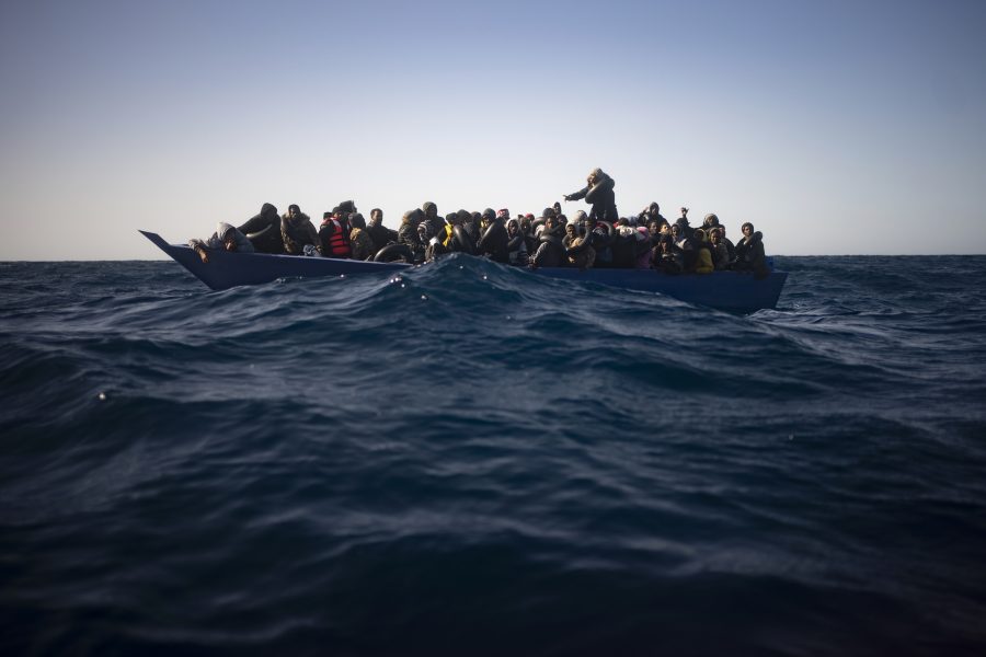 Den andra januari i år genomförde den spanska organisationen Open arms en räddningsinsats på Medelhavet.