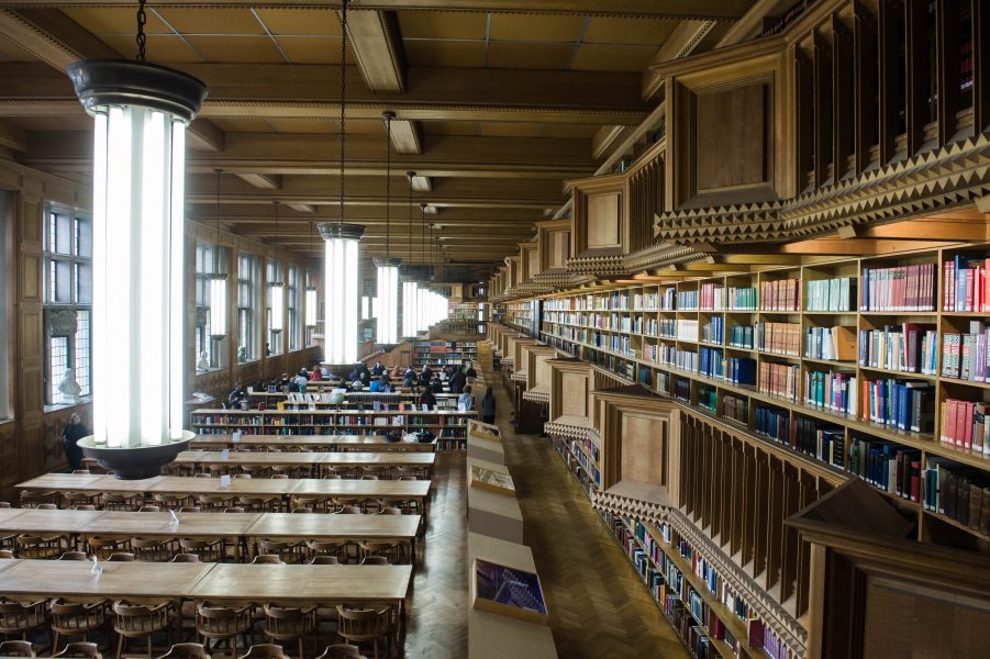 Universitetsbiblioteket i Leuven.