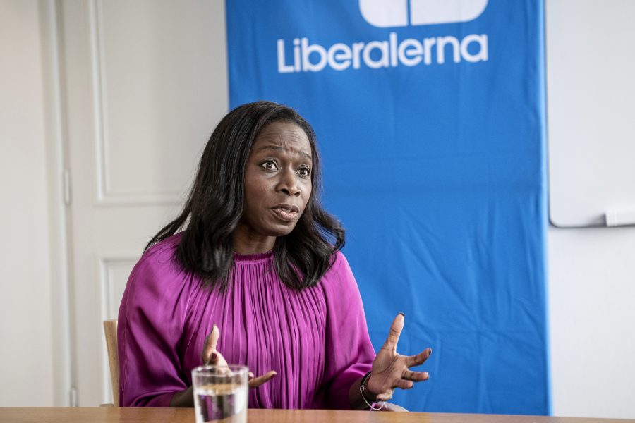 Liberalernas partiledare Nyamko Sabuni.