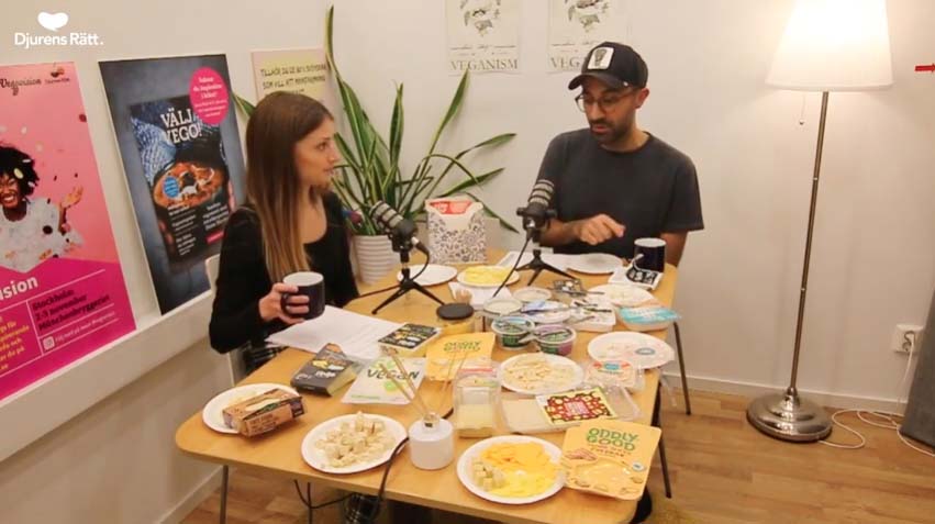 I avsnitt nummer två av den nylanserade podden På djurens sida! smakar sig Sarah Mansouri och gästen Sorosh Tavakoli igenom ett stort antal ostar av olika typ, med varierat resultat.