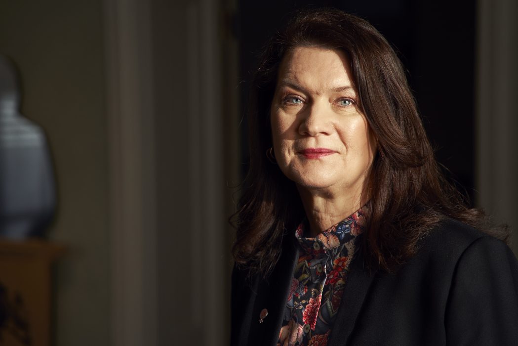Utrikesminister Ann Linde (S).