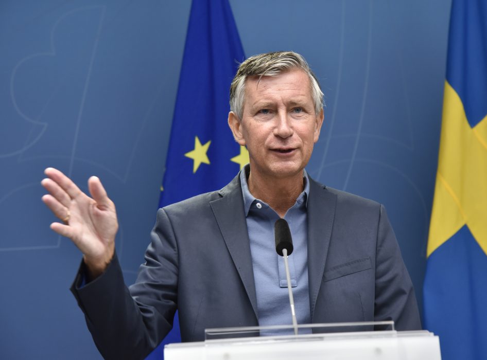 Vaccinsamordnare Richard Bergström.