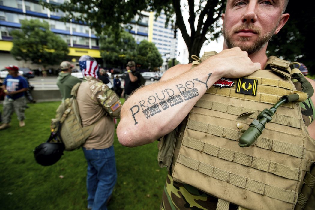 Vit makt-gruppen Proud Boys terrorstämplas i Kanada.