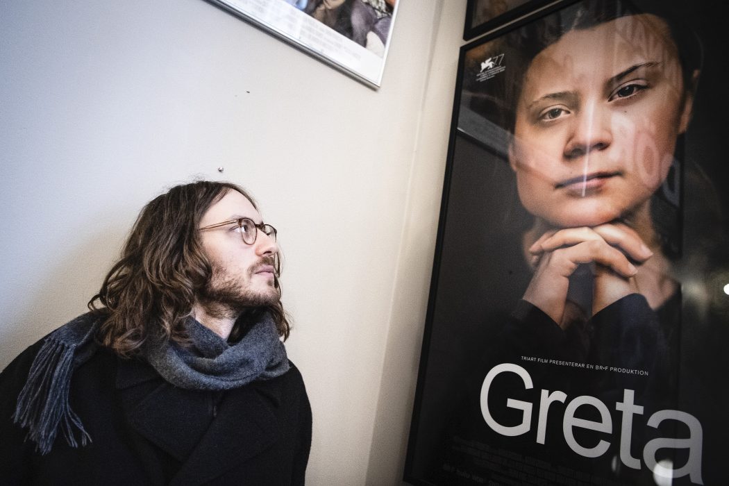 Nathan Grossman har gjort den uppmärksammade dokumentären om Greta Thunberg Foto: Amir Nabizadeh/TT.