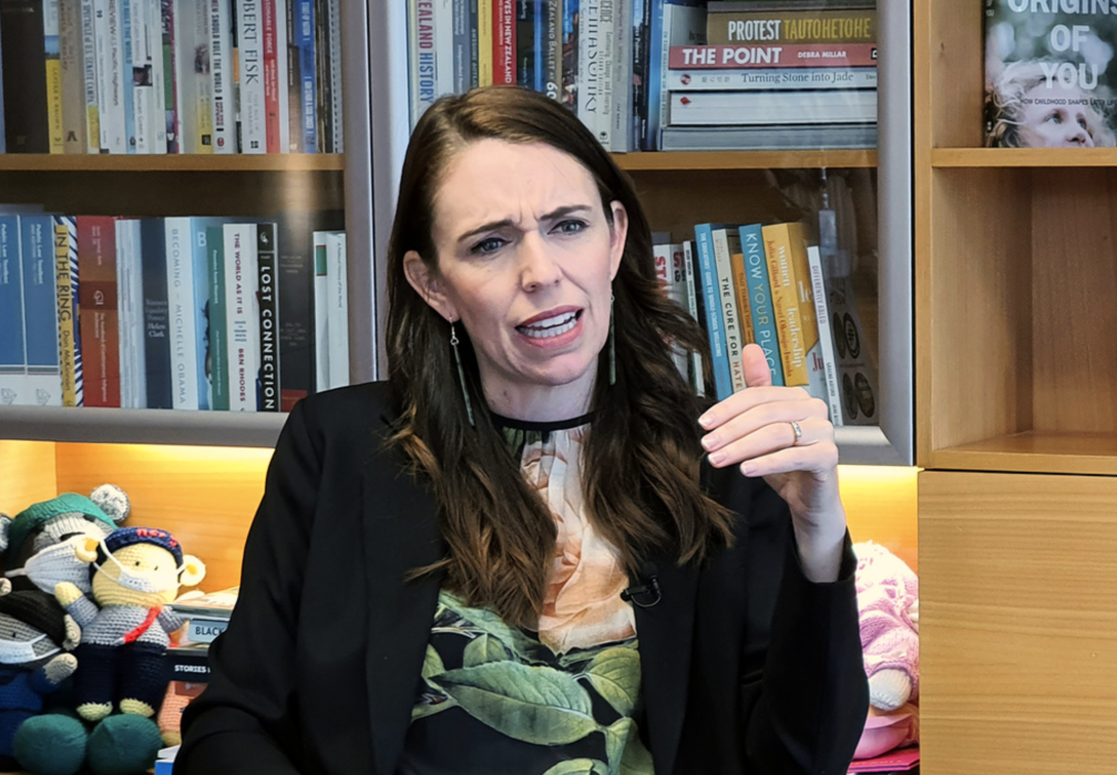 Nya Zeelands premiärminister Jacinda Ardern.