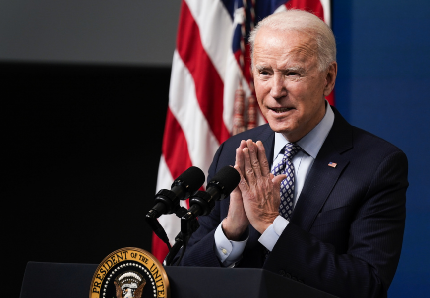 USA:s president Joe Biden fick inte igenom en höjning av minimilönen.