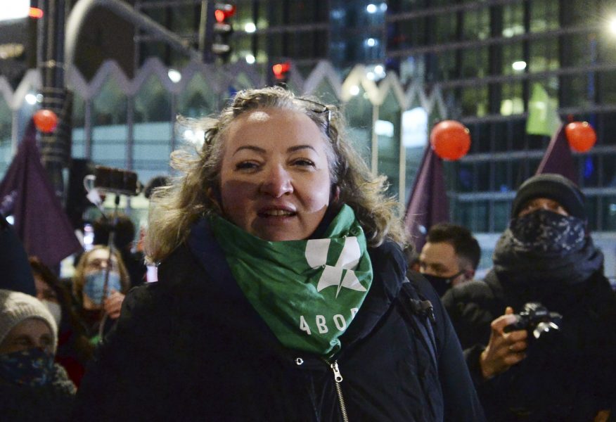Marta Lempart har varit med och arrangerat demonstrationer för aborträtt i Polen.
