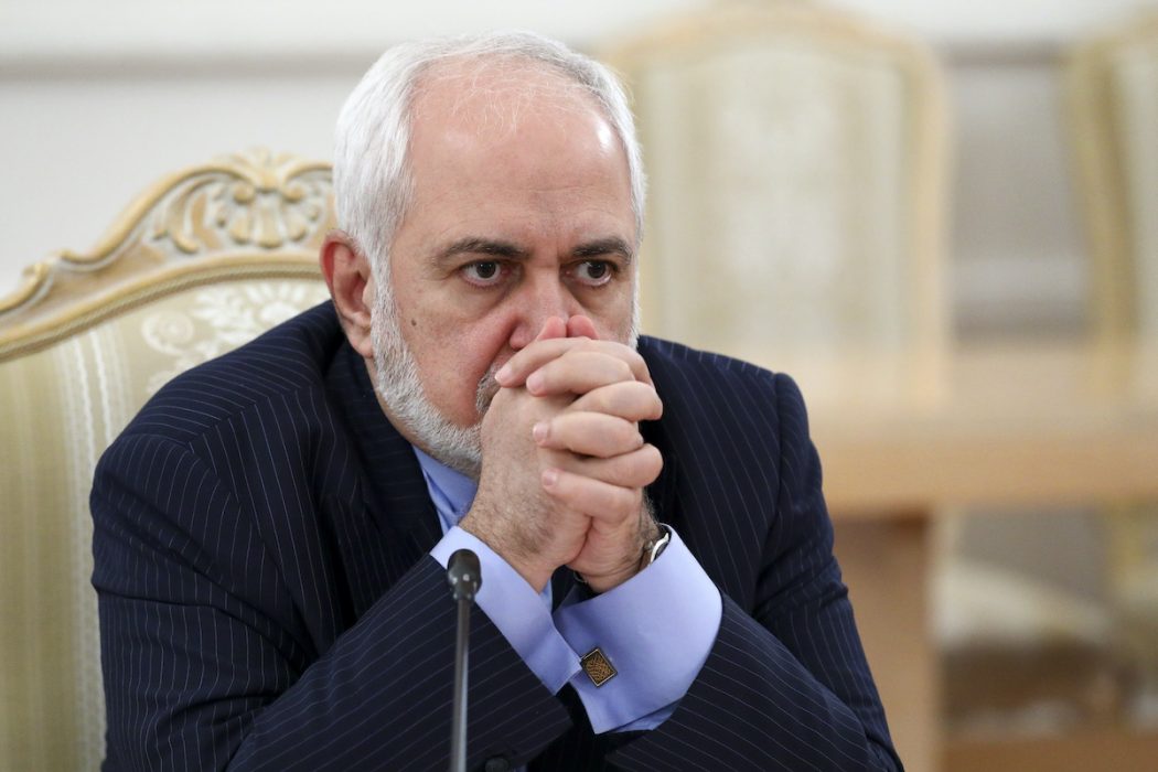 Irans utrikesminister Javad Zarif i Moskva förra veckan.