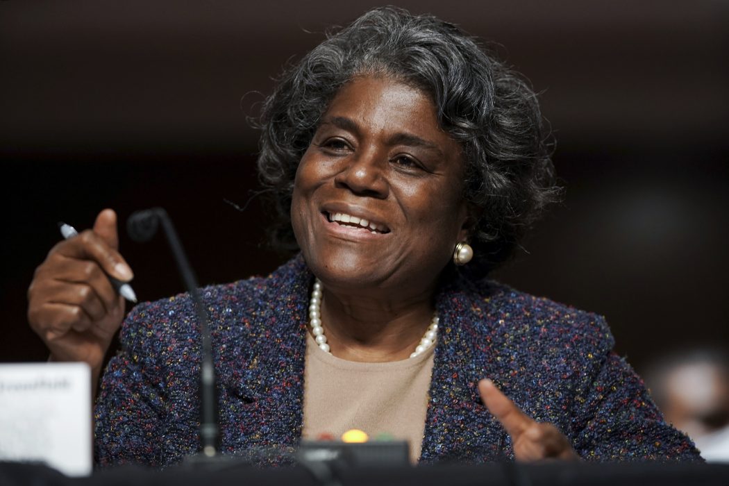 USA:s nya FN-ambassadör Linda Thomas-Greenfield.