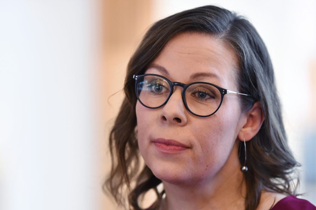 Moderaternas migrationspolitiska talesperson Maria Malmer Stenergard.