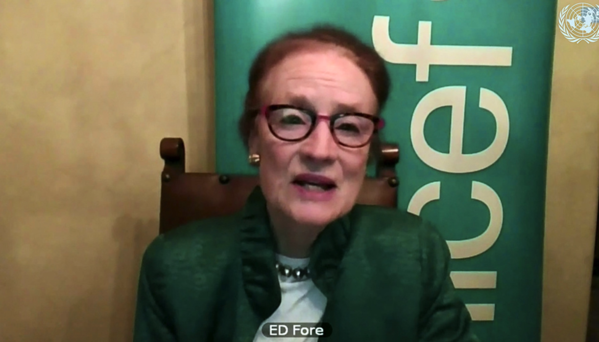 Unicef:s chef Henrietta Fore.
