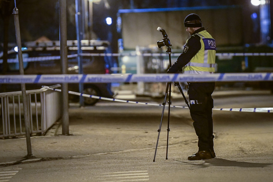 Den uppmärksammade händelsen i Vetlanda uppgavs tidigt ha terrorinslag.