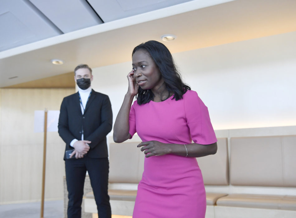 Liberalernas partiledare Nyamko Sabuni vann striden på söndagens partiråd.