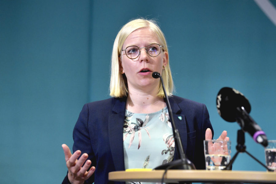 Integrationsborgarrådet Karin Ernlund (C).