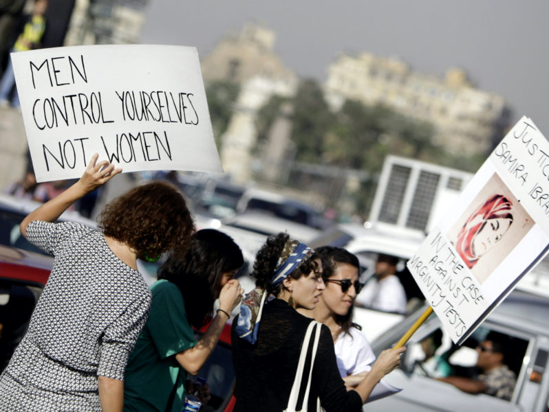 Sexuellt våld har länger varit ett problem för kvinnor i Egypten.