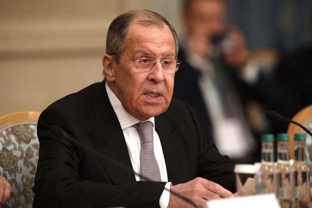 Rysslands utrikesminister Sergej Lavrov.