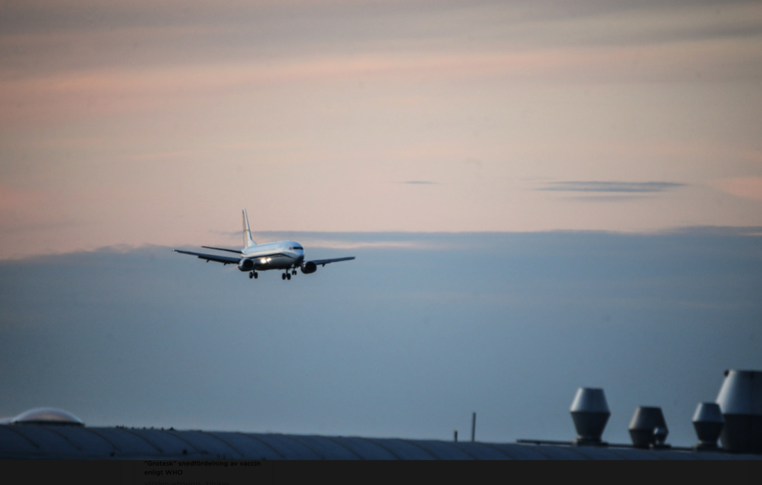 Klimatstyrande avgifter kan införas på Stockholm Arlanda och Göteborg Landvetter.