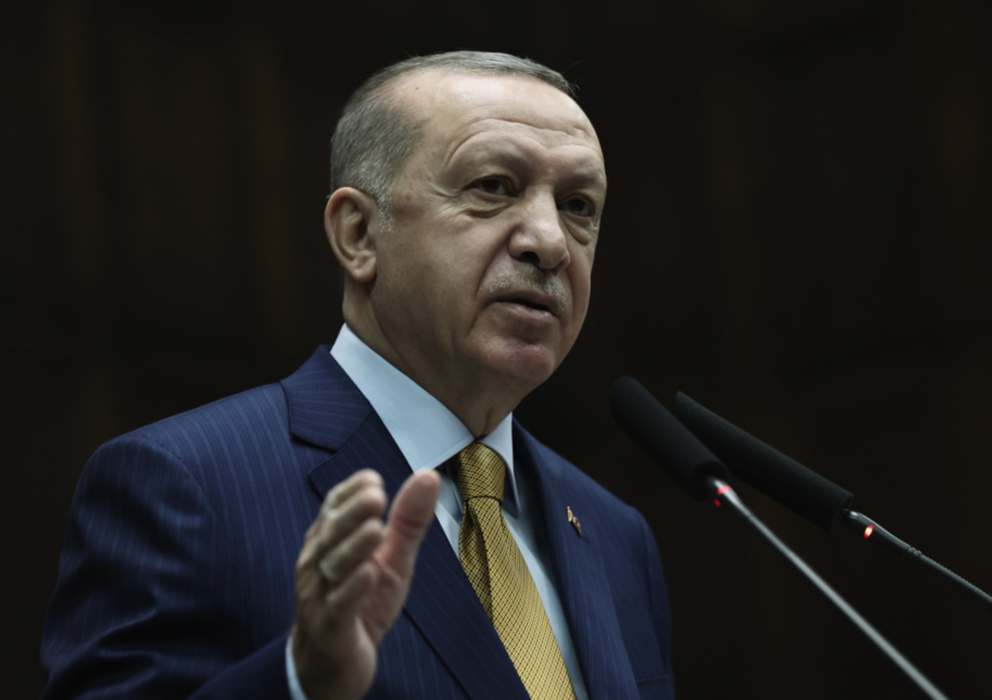 Turkiets president Recep Tayyip Erdogan.