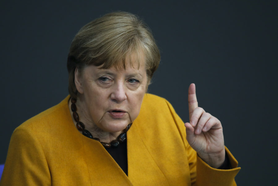 Angela Merkel är inte nöjd.