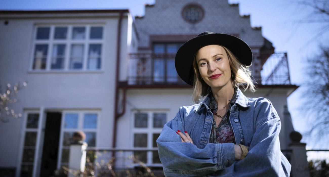 Malins hus har karaktär.