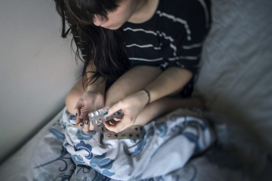 Var tionde kvinna mellan 18 och 24 fick antidepressiva läkemedel under 2019.