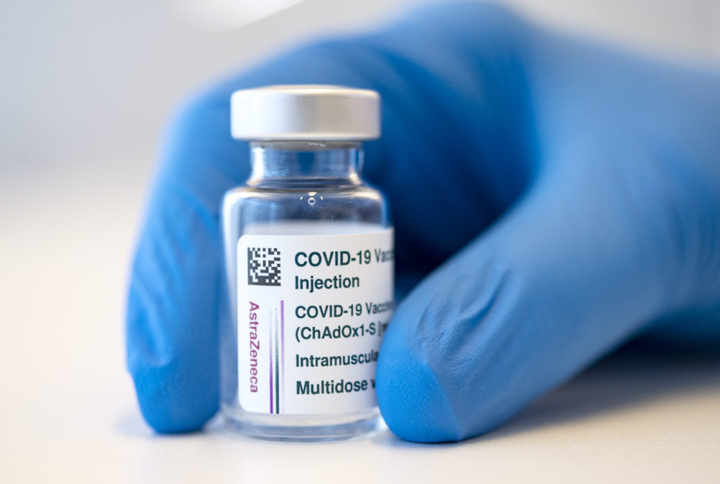 Astra Zenecas vaccin mot covid-19.