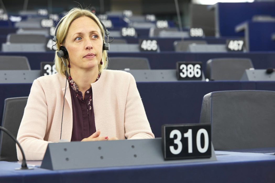 Jytte Guteland har lett förhandlingarna om nytt klimatavtal för EU.