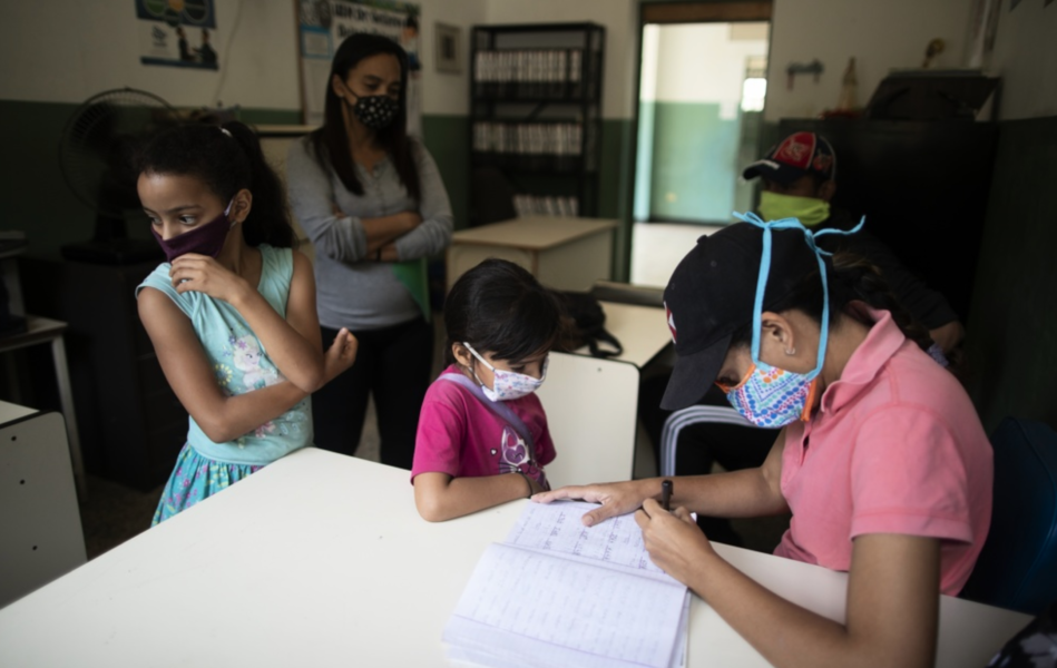 Skolbarn i Venezuela ska få matstöd från WFP.