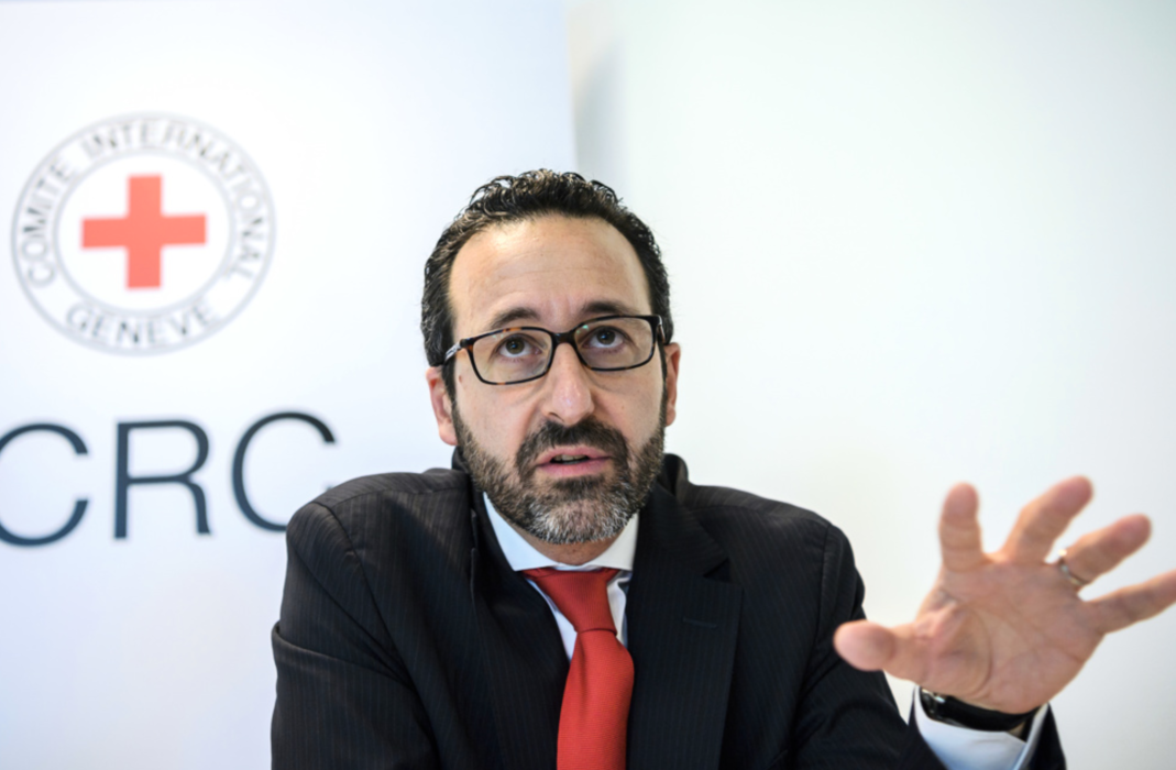 Robert Mardini, generaldirektör för Internationella rödakorskommittén.