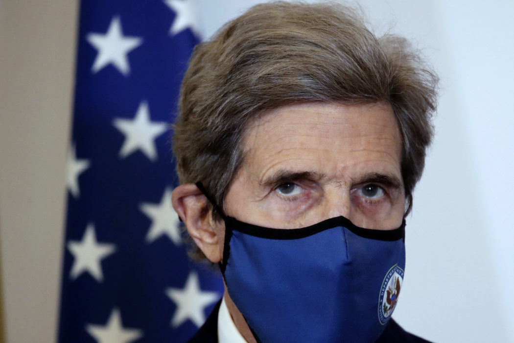USA:s klimatsändebud John Kerry, bild från mars i år.