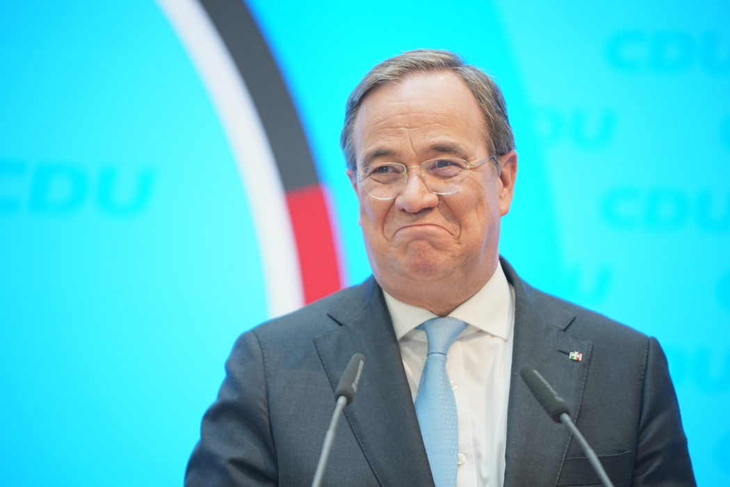 CDU-ledaren Armin Laschet vill bli Tysklands näste förbundskansler.