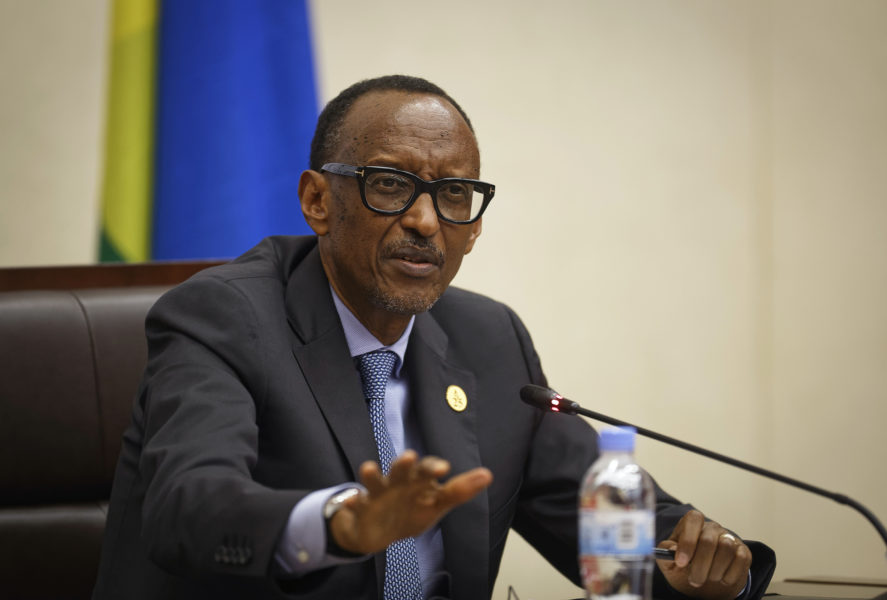 Rwandas President Paul Kagame.
