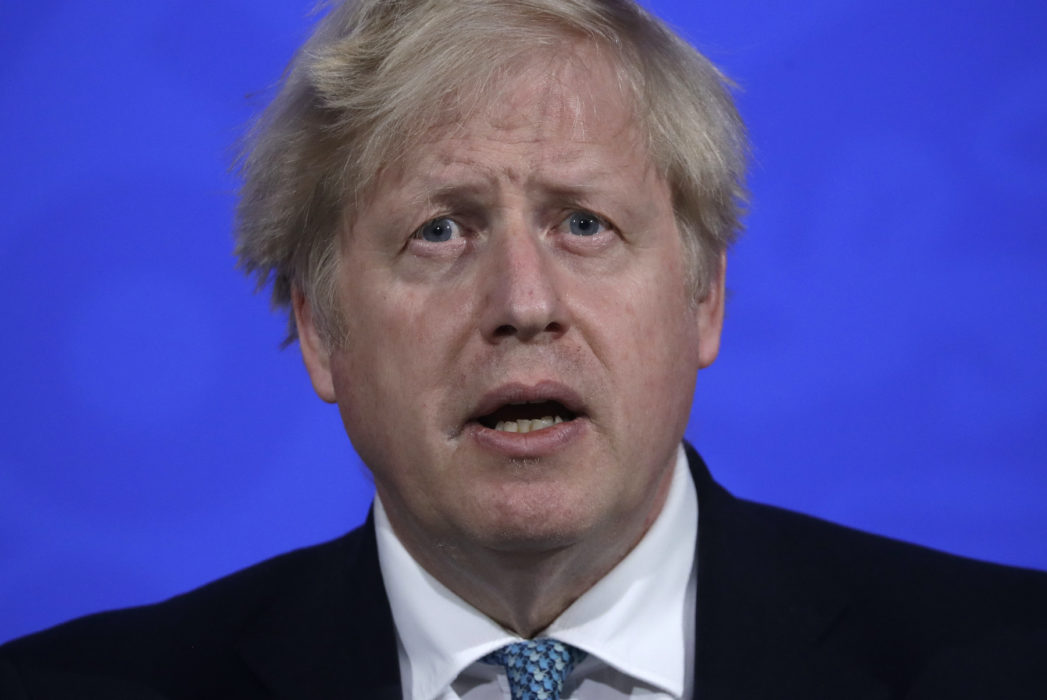 Storbritanniens premiärminister Boris Johnson.