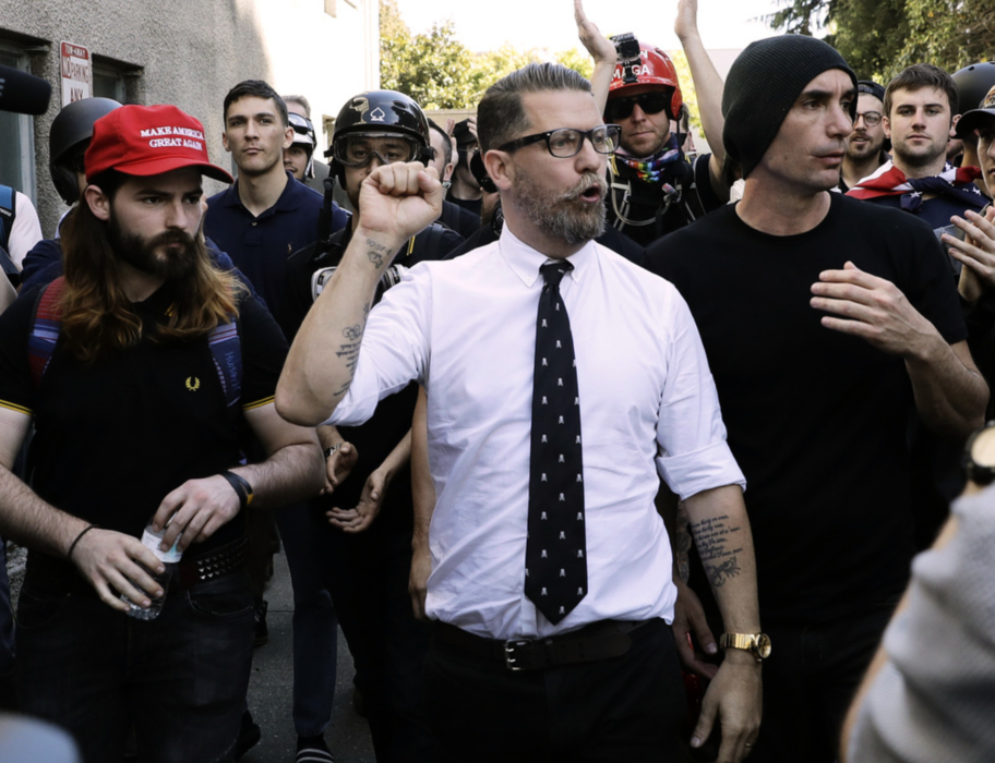 Proud boys grundare Gavin McInnes.