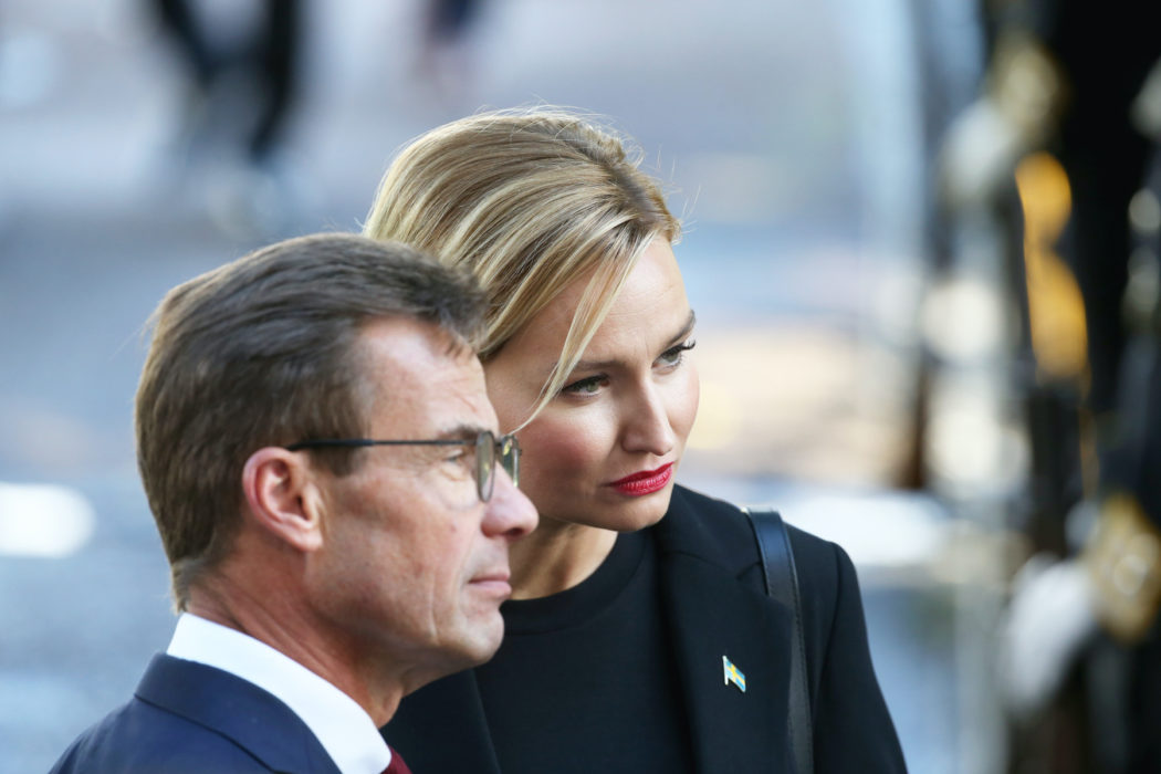 Ebba Busch (KD), Nyamko Sabuni (L), Jimmie Åkesson (SD) och Ulf Kristersson (M) är överens om migrationen.