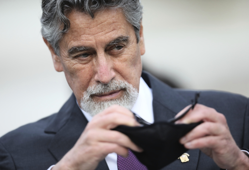 Perus president Francisco Sagasti.
