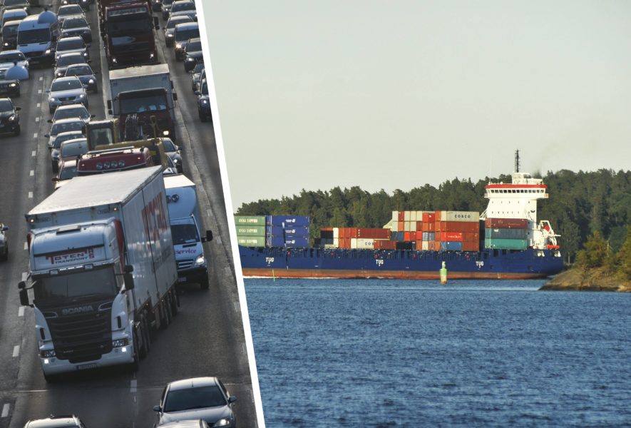 I mitten av maj invigs en ny farled för containerfartyg i Sverige.
