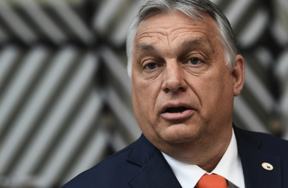Ungerns premiärminister Viktor Orbán försvarar sitt lands omdiskuterade nya lag kring uppvisande av bland annat homosexualitet i reklam och sexualundervisning.