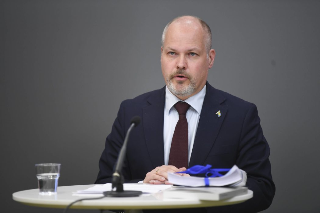 Justitieminister Morgan Johansson (S).