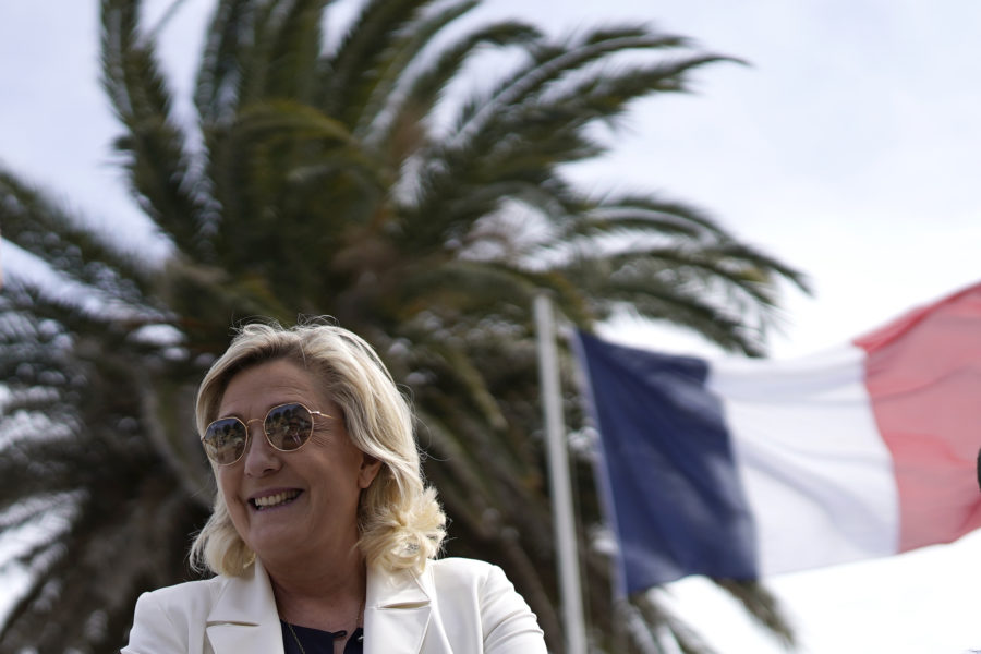 Marine Le Pen, partiledare för franska Nationell samling.