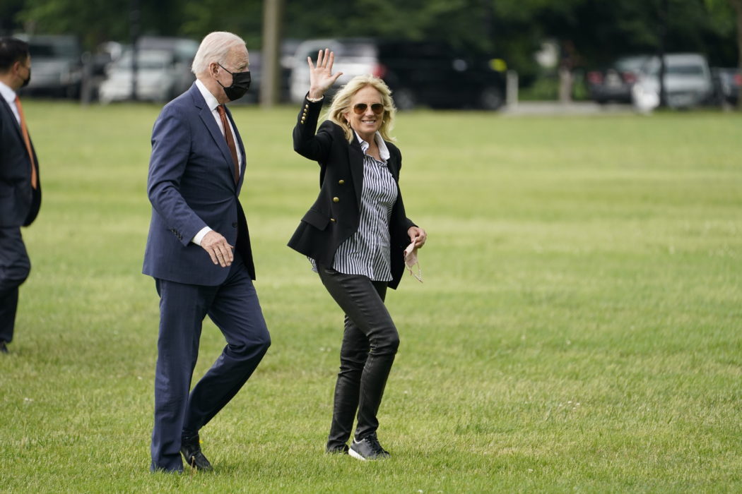 USA:s presidentpar Joe och Jill Biden.