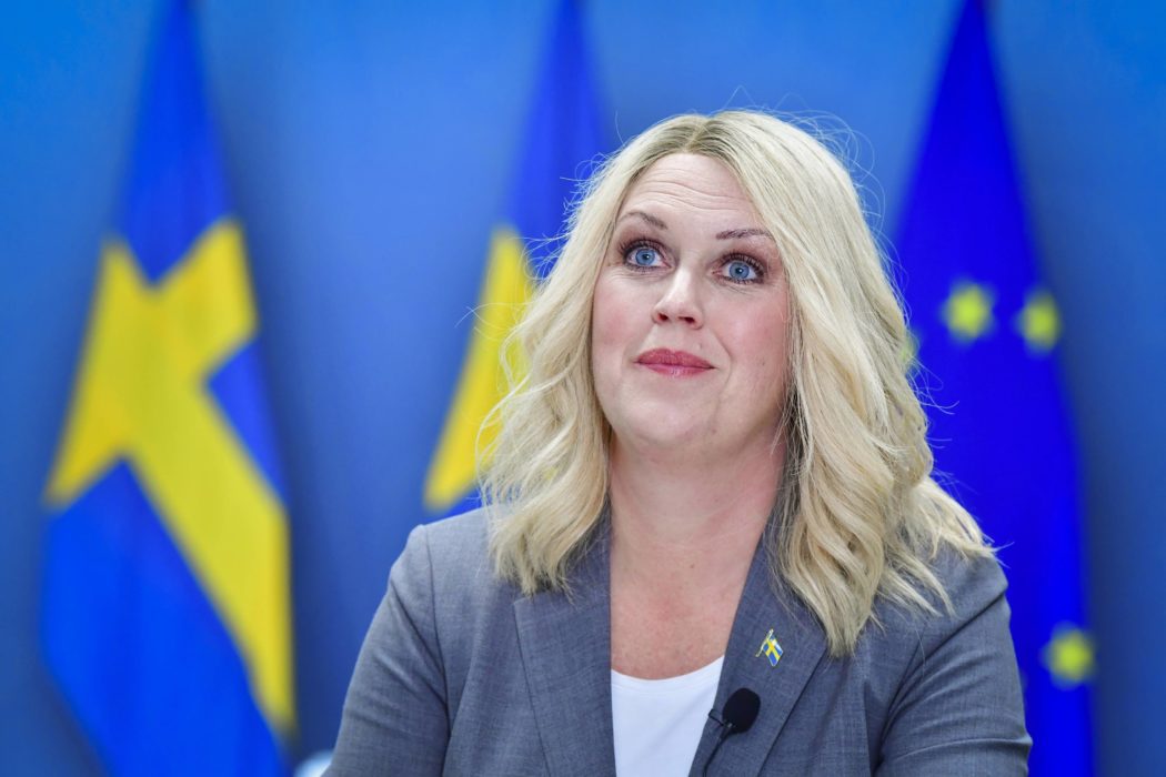Socialminister Lena Hallengren.