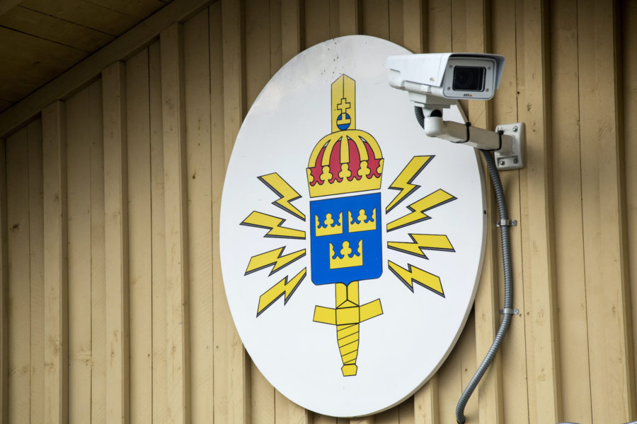 Foto: Försvarets radioanstalt på Lovön utanför Stockholm.