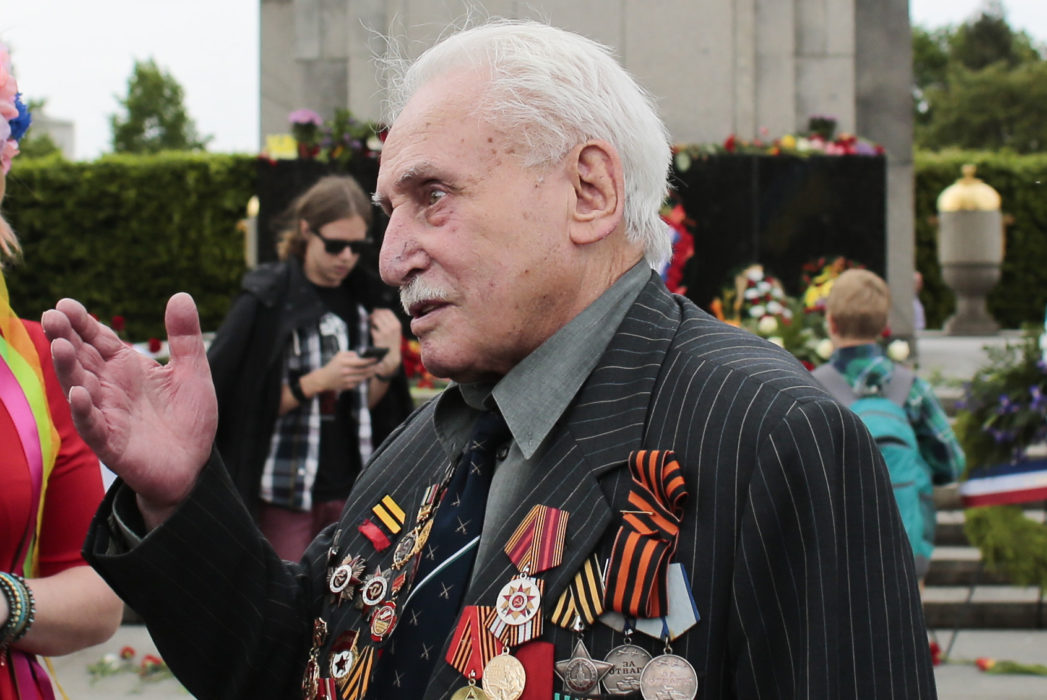 David Dushman var med vid befrielsen av Auschwitz.