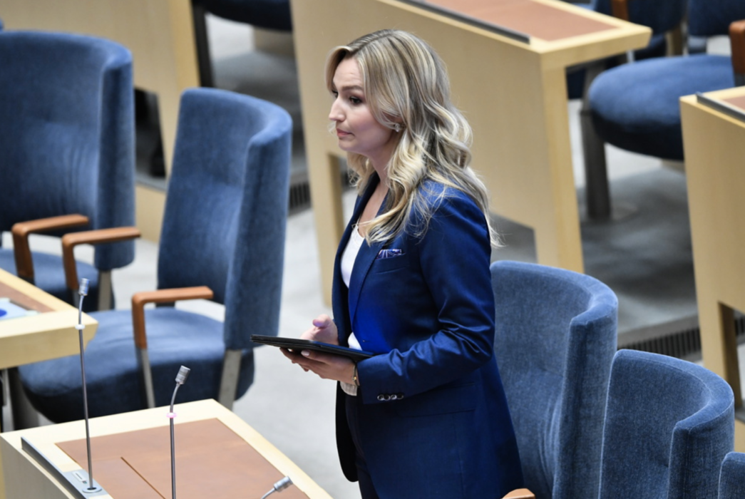 Kristdemokraternas ledare Ebba Bush.