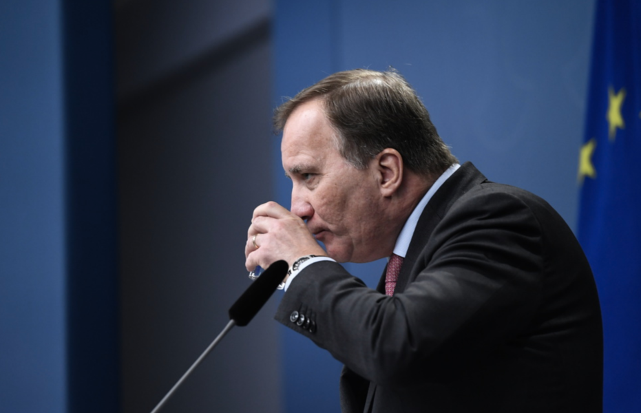 Statsminister Stefan Löfven (S) leder numera en övergångsregering.