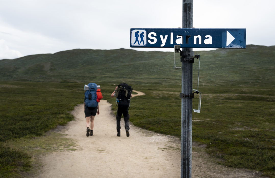 Fjällvandring i Jämtlandsfjällen.