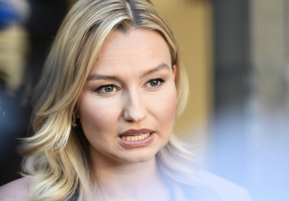 Ebba Busch (KD) ville ha hårdare straff för förtal.
